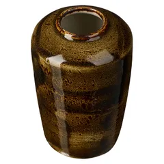 Ваза для цветов «Крафт» фарфор D=67,H=100мм коричнев., изображение 2