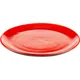 Тарелка «Кармин» плоская без полей керамика D=27см красный,черный, изображение 2