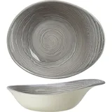 Салатник «Скейп грей» фарфор 0,74л D=25,H=7см серый