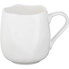 Tea cup "Eggshell"  porcelain  360 ml  white