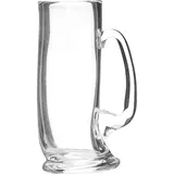 Кружка для пива «Пьяная» стекло 0,5л D=90,H=198мм прозр.