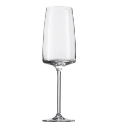 Бокал-флюте «Сенса» хр.стекло 388мл D=72,H=240мм прозр.