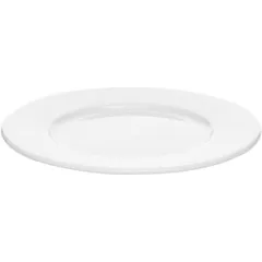 Тарелка «Монако Вайт» с широким бортом фарфор D=16,H=1см белый, изображение 2