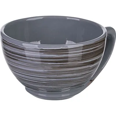 Чашка чайная «Пинки» керамика 250мл серый, изображение 2