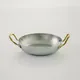 Сковорода для подачи «Арго» с двумя ручками алюмин.,латунь 450мл D=140,H=35мм серебрист., изображение 2