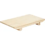 Блюдо для суши сосна ,H=3,L=25,B=15см св. дерево