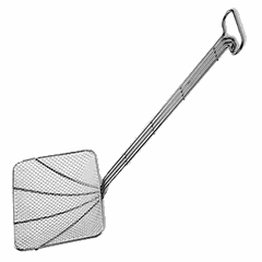 Шумовка сталь нерж. ,L=85/28,B=23см металлич.