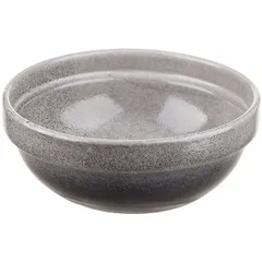 Тарелка глубокая «Млечный путь» фарфор 0,6л D=155,H=60мм черный,серый, изображение 4