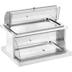 Double pantry station for baking  white