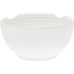 Salad bowl handmade porcelain D=14,H=7cm white