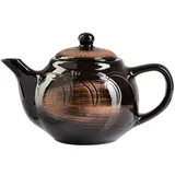 Чайник заварочный «Старина» керамика 1л D=14,H=15,5см коричнев.