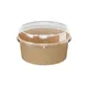 Контейнер бумажный OneBowl для супа картон 0,76л D=145/125,H=65мм св.корич., Цвет: Светло-коричневый, Объем по данным поставщика (мл): 760, изображение 5