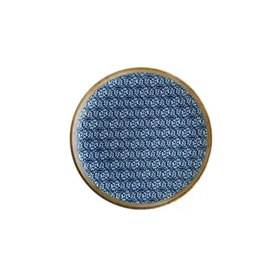 Тарелка «Калиф Люпин» мелкая фарфор D=21см белый,синий