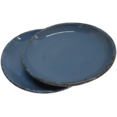 Bowl for main courses “Blue craft”  ceramics  D=18cm  blue.