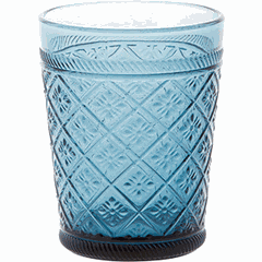 Хайбол (стакан) «Глория» стекло 350мл ,H=10см синий