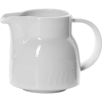 Молочник «Карат» фарфор 300мл D=90,H=90,L=125мм белый