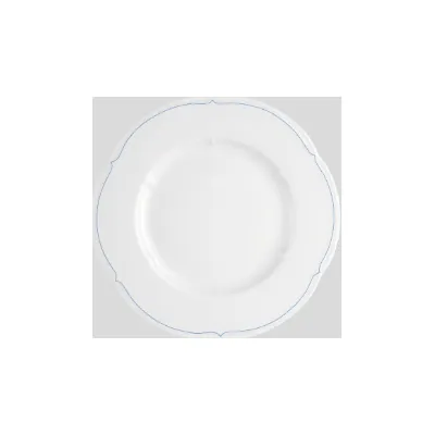 Тарелка мелкая «VERSAILLE BLUE» фарфор D=18см белый,голуб.