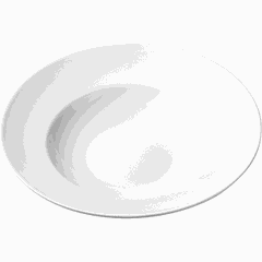 Pasta plate porcelain 350ml D=26cm