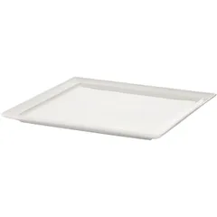 Блюдо «Рита» квадратное фарфор ,L=32,B=32см белый, изображение 2