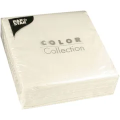 Салфетки бумажные однослойные 33*33см[100шт] бум. салфет. ,H=60,L=175,B=175мм белый, изображение 2