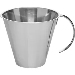 Measuring jug  stainless steel  1 l  D=15, H=13 cm  silver.