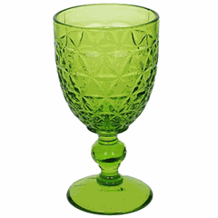 Бокал для вина «Абигейл» стекло 310мл D=85,H=160мм зелен.