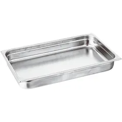 Gastronorm container (1/1)  stainless steel , H=40, L=530, B=325mm  metal.