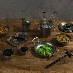 Емкость для закусок «Тэкс-Мэкс» сталь нерж. 350мл D=97/55,H=83мм металлич., изображение 2