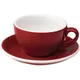 Чашка чайная «Эгг» фарфор 200мл красный, Цвет: Красный, Объем по данным поставщика (мл): 200, изображение 2