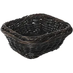 Корзина для хлеба GN1/6 полипроп.,сталь нерж. ,H=65,L=176,B=162мм коричнев.