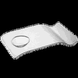 Тарелка «Рандом» Поднос стекло ,L=30,B=18см прозр.