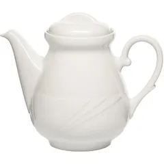 Кофейник «Аркадия» с крышкой фарфор 1л D=90,H=170,L=195,B=135мм белый