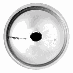 Насадка кондитерская «Круг» сталь нерж. D=21/1,H=42мм металлич.