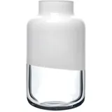 Ваза для цветов хр.стекло D=18,H=34см белый