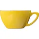 Чашка кофейная «Пур-Амор» фарфор 200мл D=97/50,H=60,L=125мм желт.,белый, изображение 5