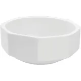 Пепельница «Кунстверк» 8-гранная фарфор D=112,H=50мм белый