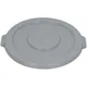 Крышка для контейнера «Бронко» арт.34102023 пластик D=50,8см серый, изображение 2