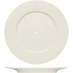 Plate for floor with hole. “Purity” porcelain D=225,H=20mm