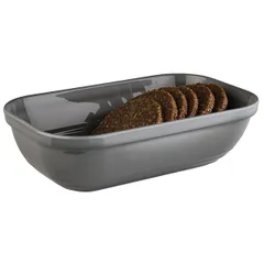 Салатник «Эмма» GN 1/4 пластик 1,5л ,H=75,L=265,B=162мм серый, изображение 2