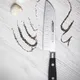 Нож поварской «Ривьера» сталь нерж.,полиоксиметилен ,L=370/180,B=24мм черный,металлич., изображение 2