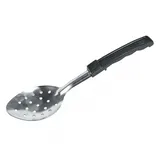 Ложка раздаточная перфорированная 28 см, нержавейка, пластиковая ручка