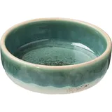 Salad bowl “Erboso Reativo”  porcelain  250 ml  D=13, H=4cm  turquoise, beige.