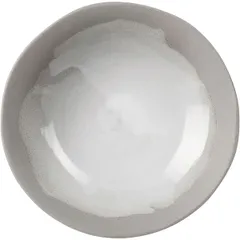 Тарелка «Нау» керамика 1л D=240,H=55мм серый,белый