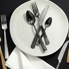 Нож столовый «Пэлас Мартеллато Трэжер Хани» кованный сталь нерж. ,L=22см золотой, изображение 2