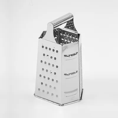 Терка 6-ти сторонняя сталь нерж. ,H=21,8,L=14,B=11см металлич.