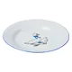 Тарелка «Надежда» Гуси мелкая фарфор D=200,H=26мм белый,синий, изображение 2