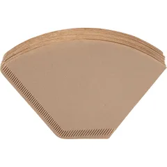 Coffee filters for funnel[100pcs] paper brown.