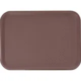 Поднос «Проотель» прямоугольный для Фаст Фуд пластик ,L=41,B=30см коричнев.