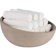 Салатник «Элемент» бетон 2,5л D=295,H=85мм серый, изображение 3