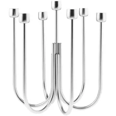 Candlestick for 7 candles “Kima”  stainless steel  D=25, H=30cm